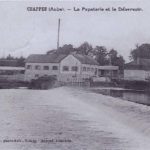 1920 Machine a vapeur dans le moulin de Chappes dans l'Aube