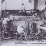 1930 La presse du Moulin de Chappes dans l'Aube