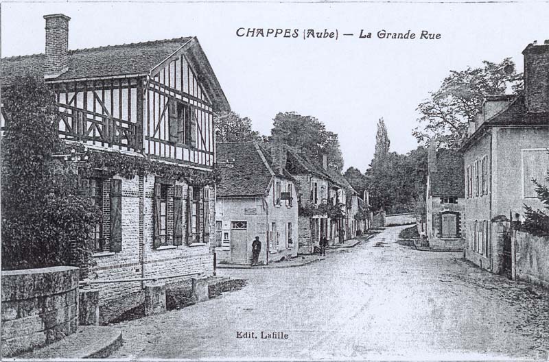 1908 Maison Lafille en Champagne Ardenne dans l'Aube près de Paris