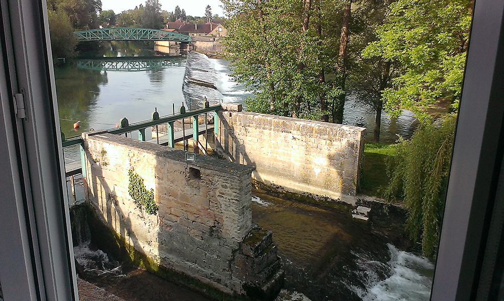 Gîte familiale de charme au moulin avec vue sur la Seine