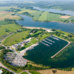 Les lacs de la forêt d'Orient en France près de Paris