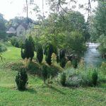 Gîte de groupe au Moulin dans l'Aube près de Paris, le jardin