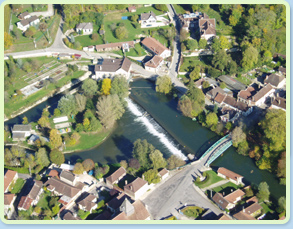 Village de Chappes dans l'Aube en Champagne Ardenne près de Paris