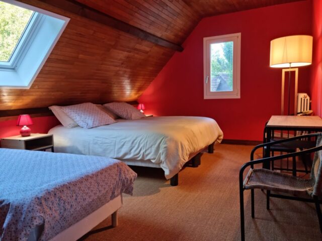 Gîte de groupe, proche Paris, chambre 4 de la Villa du moulin