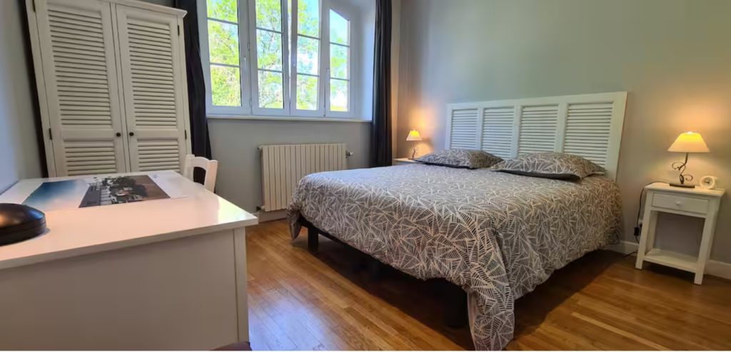 Gîte du moulin Chambre 3 du Moulin de Chappes, vue sur la Seine