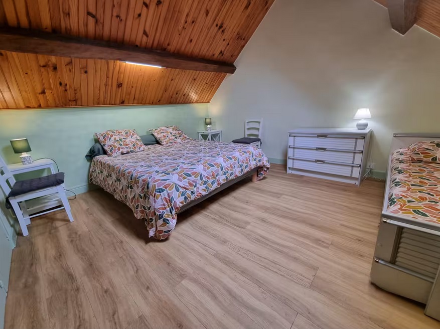 Gîte du moulin Chambre 5 du Moulin de Chappes, vue sur la Seine